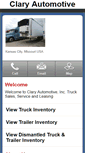 Mobile Screenshot of m.claryautomotive.com